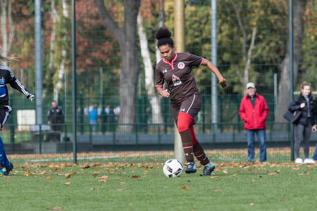 Bild 285 - B-Juniorinnen Hamburger SV - FC St.Pauli : Ergebnis: 1:2